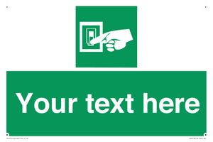 Custom Light Switch Sign